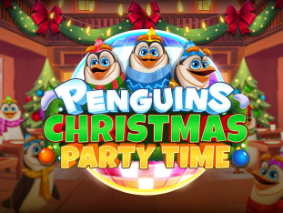 Penguins Christmas Party Time
